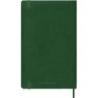 Notes MOLESKINE L (13x21cm) w kropki, miękka oprawa, myrtle green, 192 strony, zielony