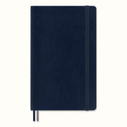 Notes MOLESKINE Classic L (13x21 cm) w linie, miękka oprawa, sapphire blue, 400 stron, niebieski