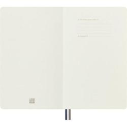 Notes MOLESKINE Classic L (13x21 cm) w linie, miękka oprawa, sapphire blue, 400 stron, niebieski