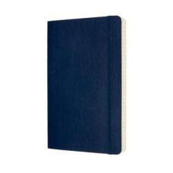 Notes MOLESKINE Classic L (13x21 cm) w linie, miękka oprawa, sapphire blue, 400 stron, niebieski