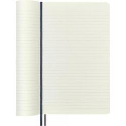Notes MOLESKINE Classic L (13x21 cm) w linie, miękka oprawa, sapphire blue, 400 stron, niebieski