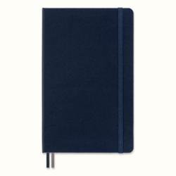 Notes MOLESKINE Classic L (13x21 cm) gładki, twarda oprawa, sapphire blue, 400 stron, niebieski