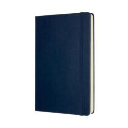Notes MOLESKINE Classic L (13x21 cm) gładki, twarda oprawa, sapphire blue, 400 stron, niebieski