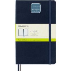 Notes MOLESKINE Classic L (13x21 cm) gładki, twarda oprawa, sapphire blue, 400 stron, niebieski
