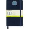 Notes MOLESKINE Classic L (13x21 cm) gładki, twarda oprawa, sapphire blue, 400 stron, niebieski