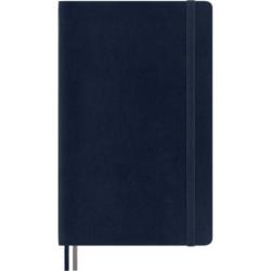 Notes MOLESKINE Classic L (13x21 cm) gładki, miękka oprawa, sapphire blue, 400 stron, niebieski
