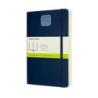 Notes MOLESKINE Classic L (13x21 cm) gładki, miękka oprawa, sapphire blue, 400 stron, niebieski