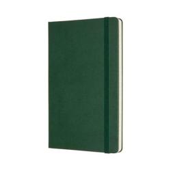 Notes MOLESKINE Classic L (13x21cm) w linie, twarda oprawa, myrtle green, 240 stron, zielony