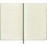 Notes MOLESKINE Classic L (13x21cm) w linie, twarda oprawa, myrtle green, 240 stron, zielony