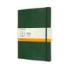 Notes MOLESKINE Classic XL (19x25cm), w linie, miękka oprawa, myrtle green, 192 strony, zielony
