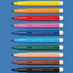 Flamastry akwarelowe CARAN D'ACHE Swisscolor Maxi, 10 szt., mix kolorów