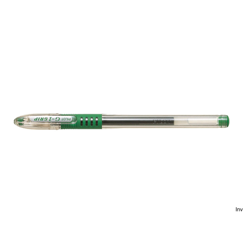 Pióro żelowe Pilot G1 Grip zielone 0,25 mm z wymiennym wkładem