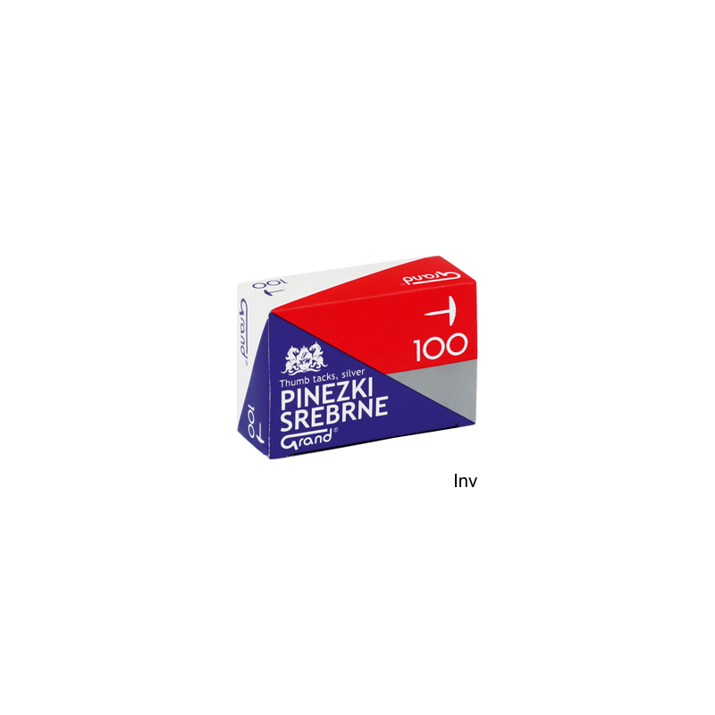 Pinezka srebrna S100(10) Grand 110-1391