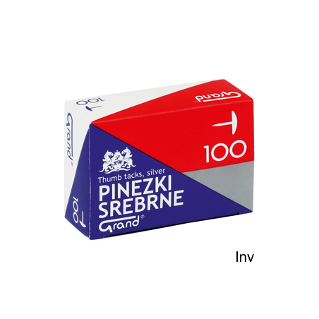 Pinezka srebrna S100(10) Grand 110-1391