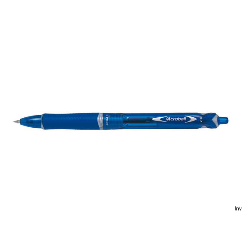 Długopis Pilot Acroball niebieski, olejowy, ergonomiczny uchwyt, grubość linii 0,26 mm, długość pisania 950 m