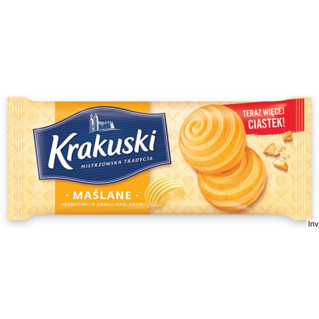 Bahlsen Krakuski Maślane ciastka 201 g