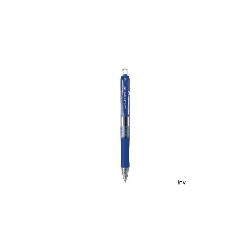 Długopis żelowy Uni UMN-152 niebieski, wymienny wkład, wodoodporny tusz, średnica kulki 0,5 mm