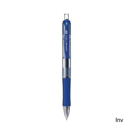 Długopis żelowy Uni UMN-152 niebieski, wymienny wkład, wodoodporny tusz, średnica kulki 0,5 mm