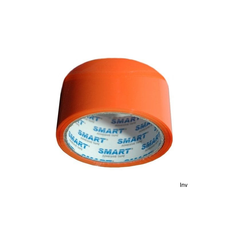 Taśma pakowa akrylowa pomarańczowa 48mm x 50m Vibac/Smart do zaklejania kartonów