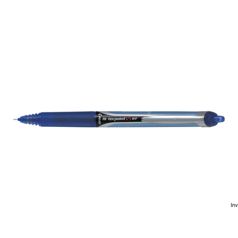 Cienkopis kulkowy Pilot V5 RT niebieski 0,25 mm z gumowym uchwytem i wentylową skuwką
