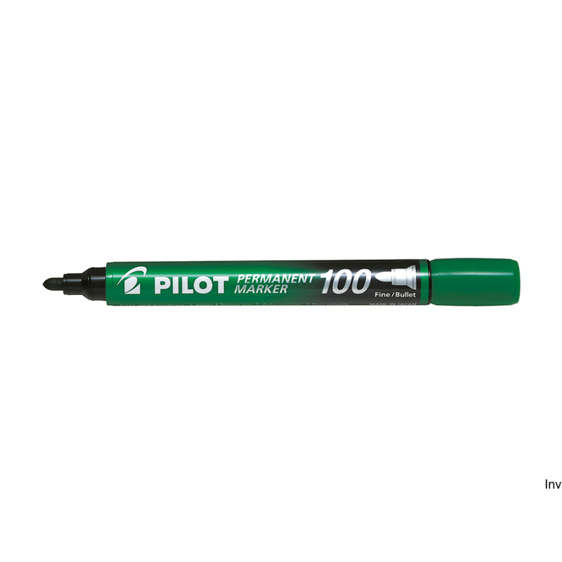 Marker permanentny zielony Pilot SCA-100 1 mm
