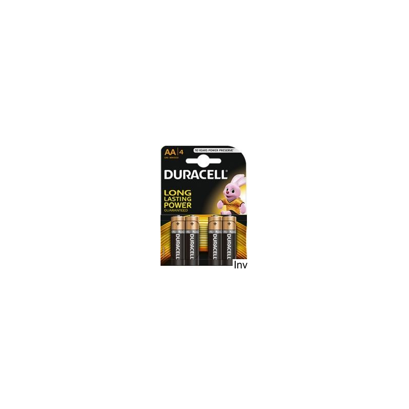 Bateria Duracell Basic LR06/AA 4 sztuki do urządzeń codziennego użytku