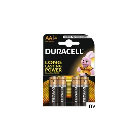 Bateria Duracell Basic LR06/AA 4 sztuki do urządzeń codziennego użytku