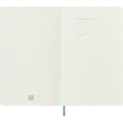 Notes MOLESKINE L (13x21 cm) w linie, miękka oprawa, reef blue, 192 strony, niebieski