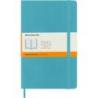 Notes MOLESKINE L (13x21 cm) w linie, miękka oprawa, reef blue, 192 strony, niebieski