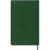 Notes MOLESKINE L (13x21cm) w kratkę, miękka oprawa, myrtle green, 192 strony, zielony
