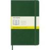 Notes MOLESKINE L (13x21cm) w kratkę, miękka oprawa, myrtle green, 192 strony, zielony