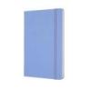 Notes MOLESKINE Classic L (13x21 cm) w linie, twarda oprawa, hydrangea blue, 240 stron, niebieski