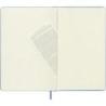 Notes MOLESKINE Classic L (13x21 cm) w linie, twarda oprawa, hydrangea blue, 240 stron, niebieski