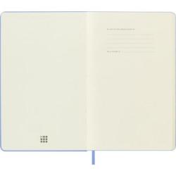 Notes MOLESKINE Classic L (13x21 cm) gładki, twarda oprawa, hydrangea blue, 240 stron, niebieski