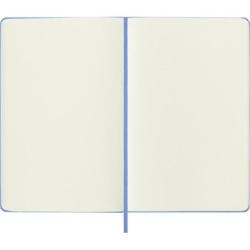Notes MOLESKINE Classic L (13x21 cm) gładki, twarda oprawa, hydrangea blue, 240 stron, niebieski