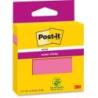 Karteczki samoprzylepne Post-it Super Sticky, 76x76 mm, różowe, 90 sztuk