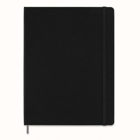 Notatnik MOLESKINE XL (19x25cm), Smart, w linie, twarda oprawa, czarny