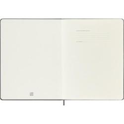 Notatnik MOLESKINE XL (19x25cm), Smart, w linie, twarda oprawa, czarny