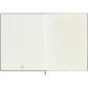 Notatnik MOLESKINE XL (19x25cm), Smart, w linie, twarda oprawa, czarny