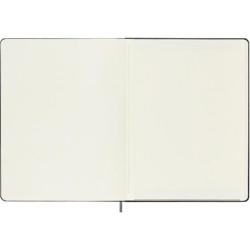 Notatnik MOLESKINE XL (19x25cm), Smart, w linie, twarda oprawa, czarny