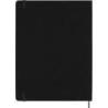 Notatnik MOLESKINE XL (19x25cm), Smart, w linie, twarda oprawa, czarny