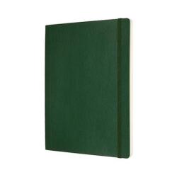 Notes MOLESKINE Classic XL (19x25cm), w gładki, miękka oprawa, myrtle green, 192 strony, zielony