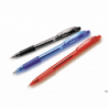 Długopis Pentel 0,7 mm czerwony BK417-B-10 z gumowym uchwytem do biura i szkoły