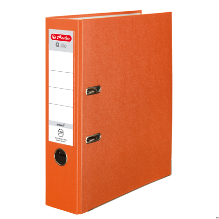 Segregator A4 8 Q.File pomarańczowy Herlitz 11178944