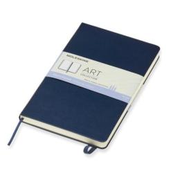 Szkicownik MOLESKINE L (13x21cm), szafirowy, twarda oprawa, 104 strony, niebieski