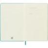 Notes MOLESKINE Classic L (13x21 cm) w linie, twarda oprawa, reef blue, 240 stron, niebieski