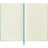 Notes MOLESKINE Classic L (13x21 cm) w linie, twarda oprawa, reef blue, 240 stron, niebieski