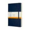 Notes MOLESKINE Classic L (13x21 cm) w linie, twarda oprawa, sapphire blue, 400 stron, niebieski