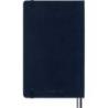 Notes MOLESKINE Classic L (13x21 cm) w linie, twarda oprawa, sapphire blue, 400 stron, niebieski