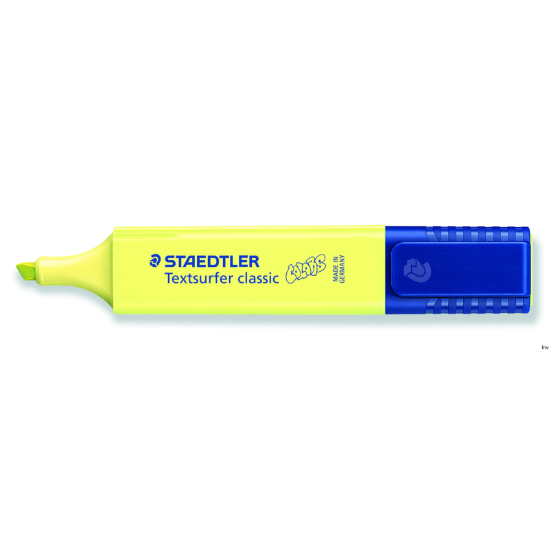 Zakreślacz Staedtler Classic Colors, żółty słoneczny S 364 C-100, atrament pigmentowy, końcówka 1-5 mm